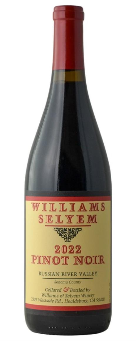 2022 Williams Selyem Pinot Noir Russian River Valley