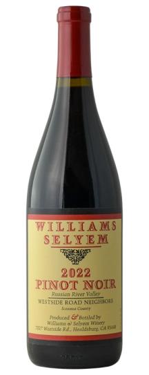 2022 Williams Selyem Pinot Noir Westside Neighbors