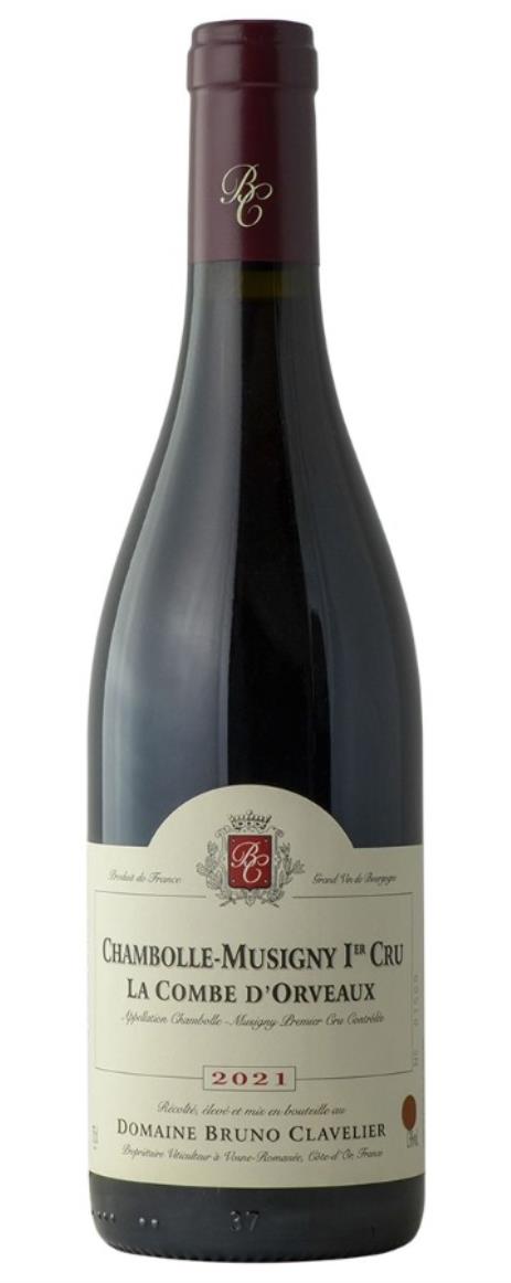 2021 Domaine Bruno Clavelier Chambolle Musigny la Combe d'Orveaux Vieilles Vignes