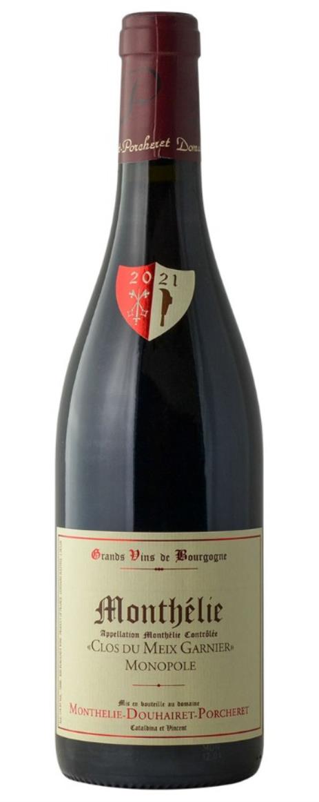 2021 Domaine Monthelie-Douhairet Monthelie Clos le Meix Garnier