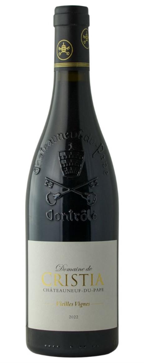 2022 Domaine de Cristia Chateauneuf du Pape Vieilles Vignes