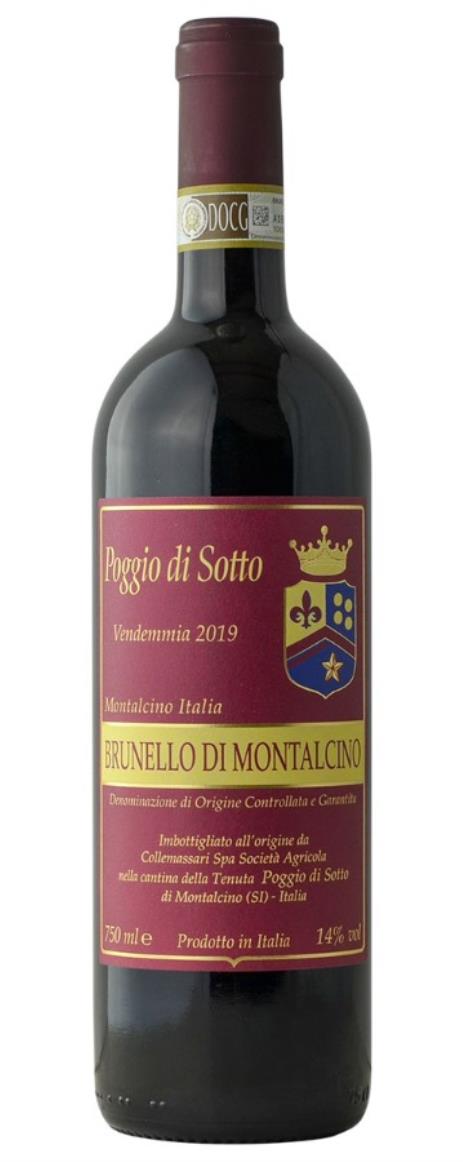 2019 Poggio di Sotto Brunello di Montalcino