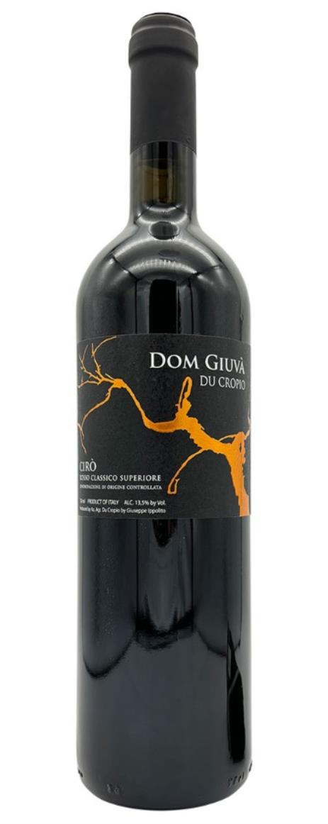 2016 Du Cropio Dom Giuva Ciro Rosso Classico Superiore