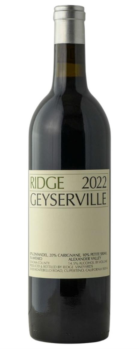 2022 Ridge Geyserville Proprietary Red Wine