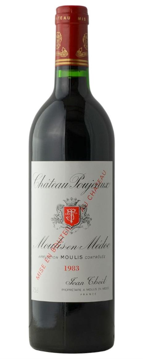 1983 Poujeaux Bordeaux Blend