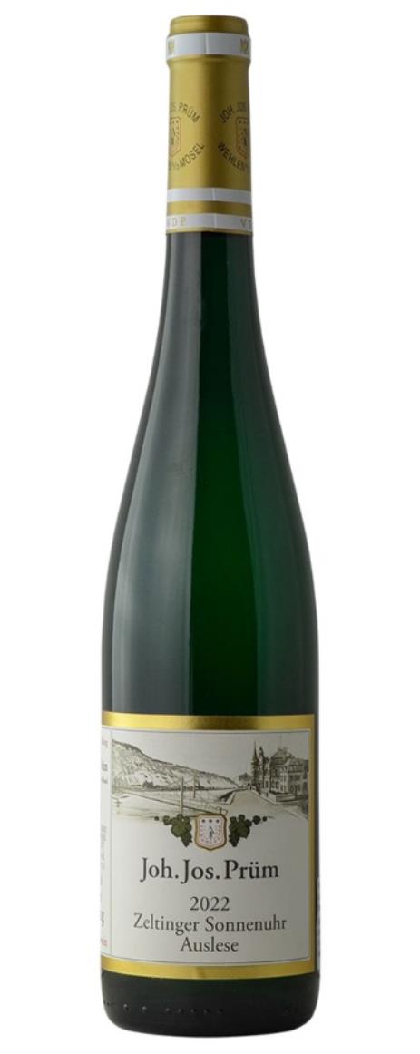 2022 Joh Jos Prum Zeltinger Sonnenuhr Riesling Auslese Lange Gold Cap