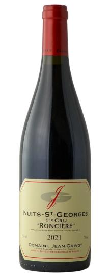 2021 Domaine Jean Grivot Nuits St Georges les Roncieres