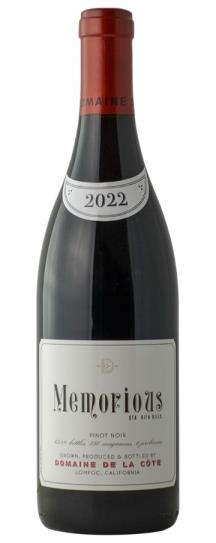 2022 Domaine de la Cote Memorious Pinot Noir