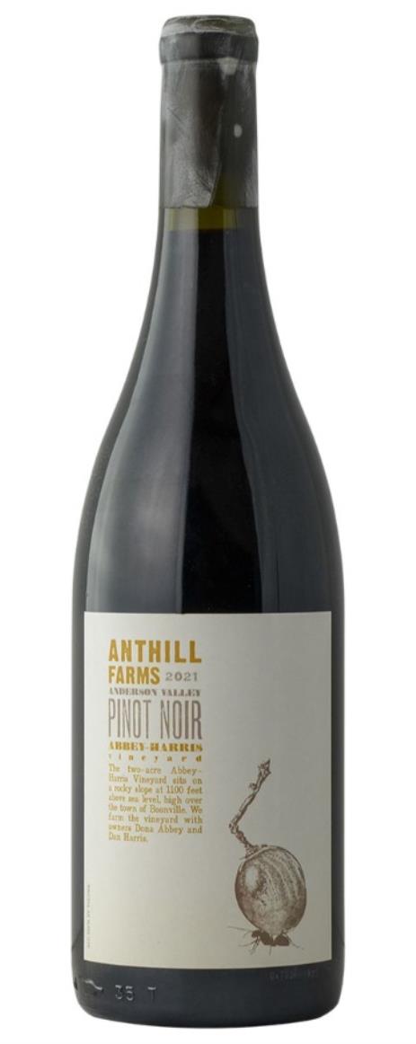 2021 Anthill Farms Pinot Noir Abbey Harris Vineyard