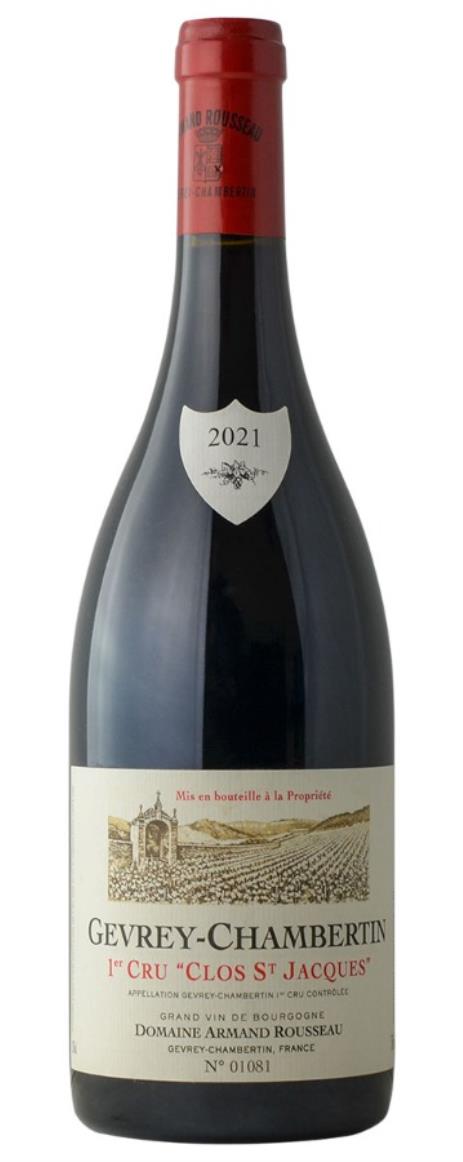2021 Domaine Armand Rousseau Gevrey Chambertin Clos St Jacques
