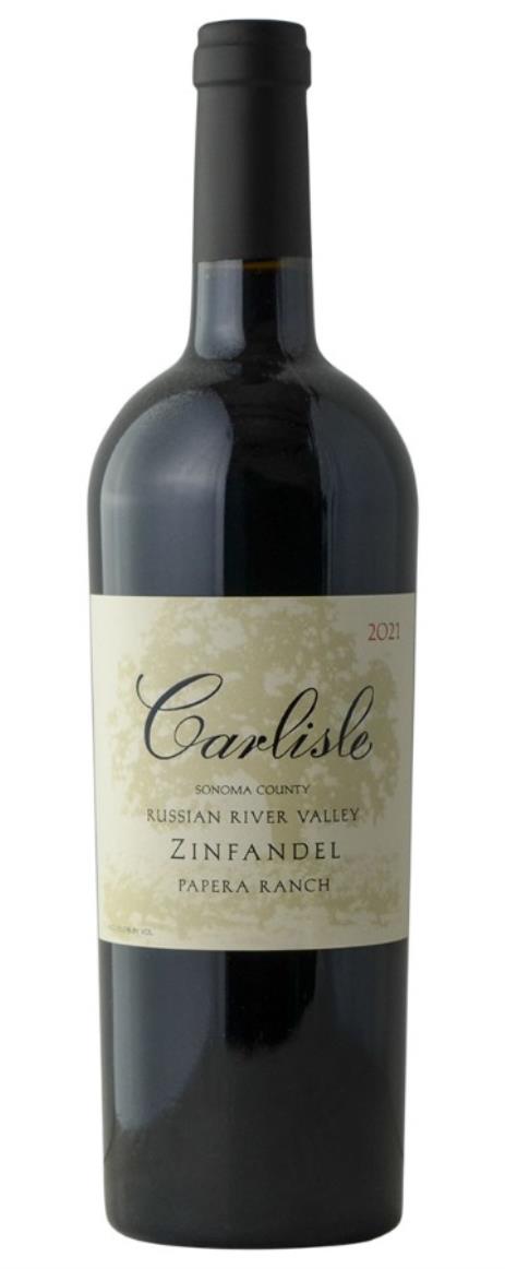 2021 Carlisle Winery Zinfandel Papera Ranch