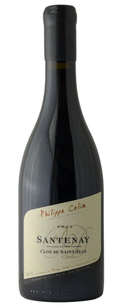 2022 Philippe Colin Santenay Clos de Saint-Jean