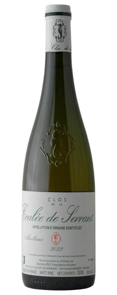 2022 Nicolas Joly coulee de Serrant Moelleux