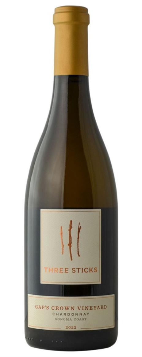 2022 Three Sticks Gap's Crown Sonoma Coast Chardonnay