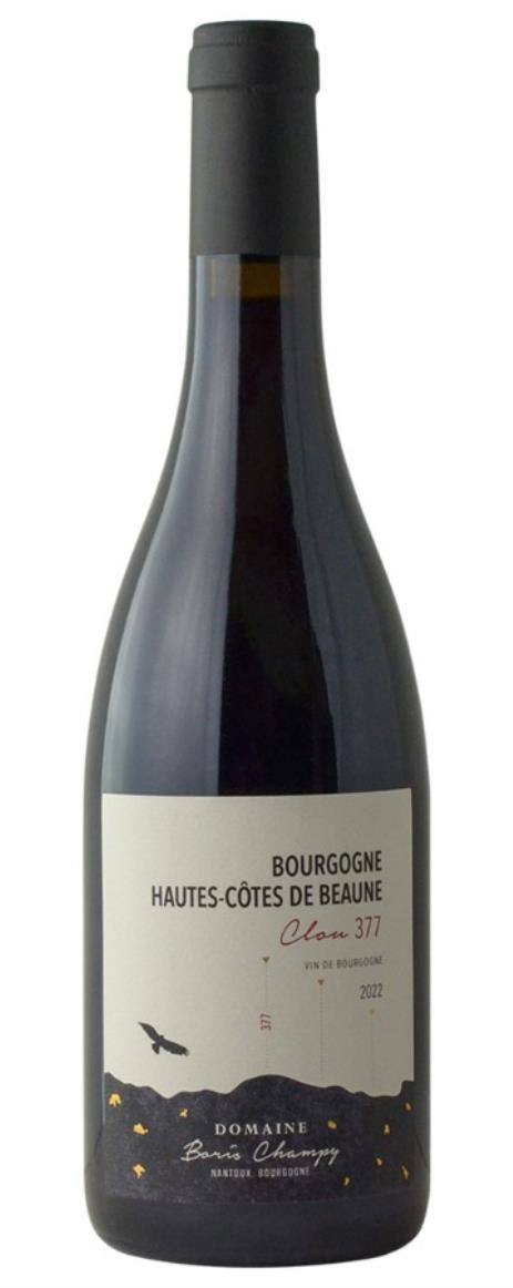 2022 Domaine Boris Champy Bourgogne Hautes Cotes de Beaune Altitude 377 Le Clou