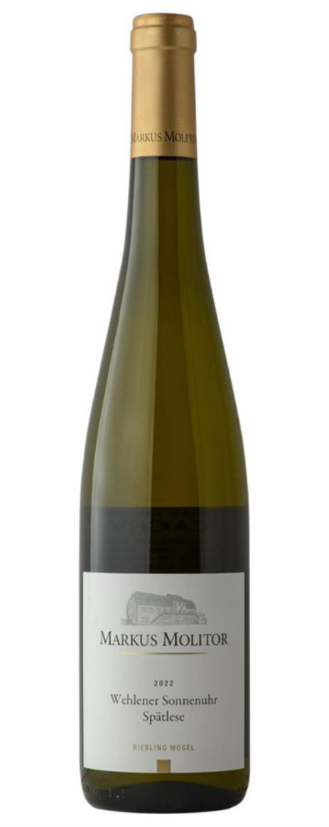 2022 Markus Molitor Wehlener Sonnenuhr Riesling Spatlese Gold Capsule