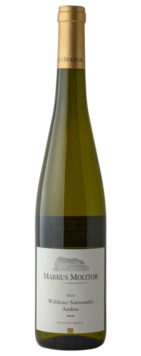 2022 Markus Molitor Wehlener Sonnenuhr Riesling Auslese*** GK