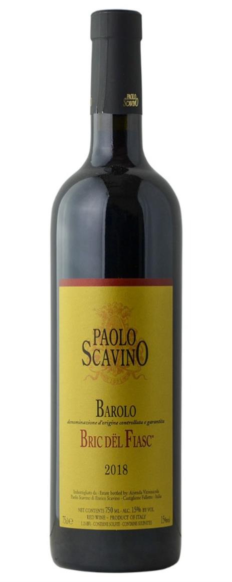 2018 Paolo Scavino Barolo Bric del Fiasc