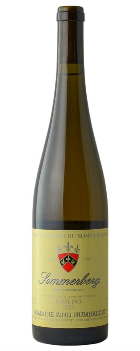 2022 Domaine Zind Humbrecht Grand Cru Riesling Sommerber