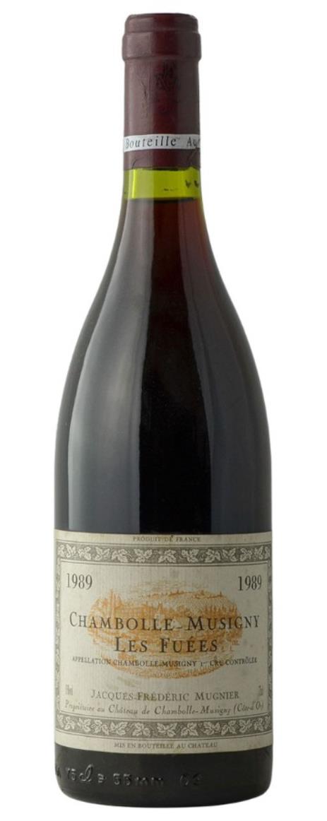 1989 Domaine Jacques-Frederic Mugnier Chambolle Musigny les Fuees
