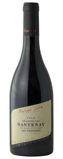 2018 Philippe Colin Santenay Gravieres Rouge