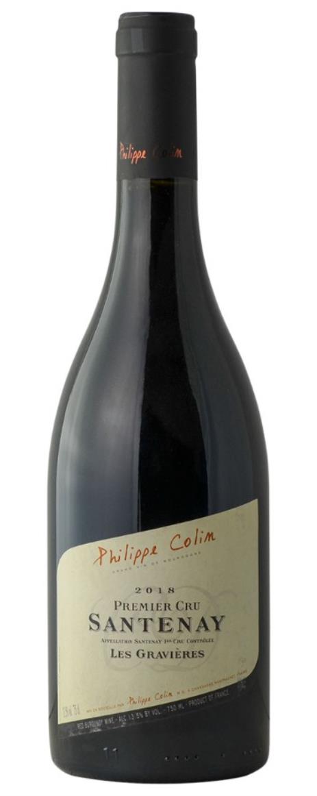 2018 Philippe Colin Santenay Gravieres Rouge
