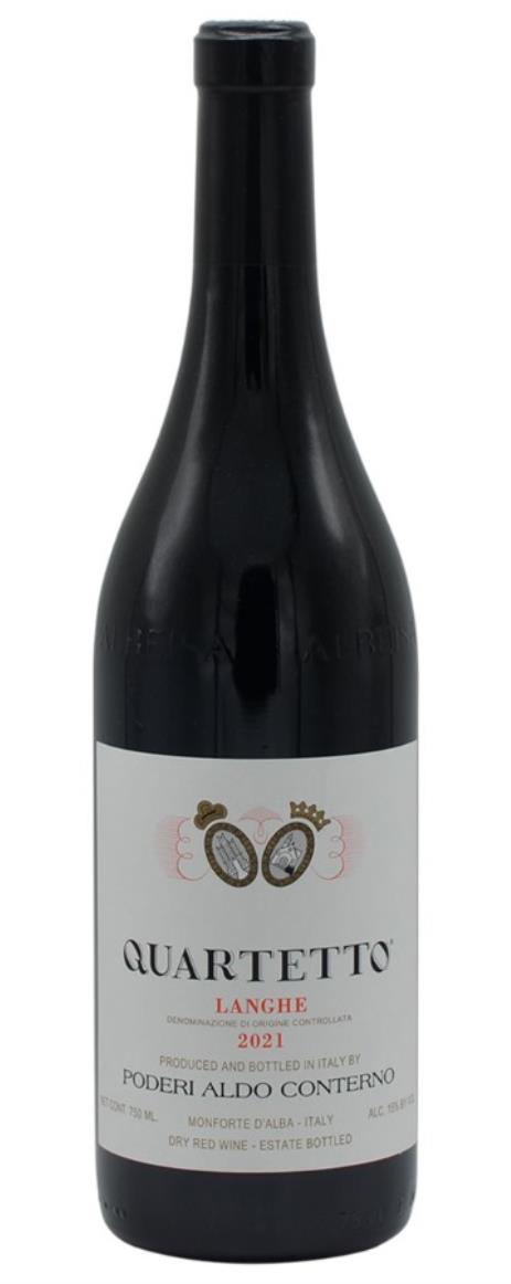 2021 Poderi Aldo Conterno Quartetto Langhe Rosso
