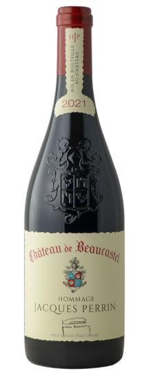 2021 Chateau de Beaucastel Chateauneuf du Pape Hommage A Jacques Perrin