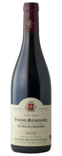 2022 Domaine Bruno Clavelier Vosne Romanee Hautes Maizieres