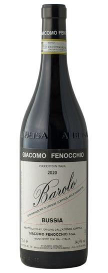 2020 Giacomo Fenocchio Barolo Bussia