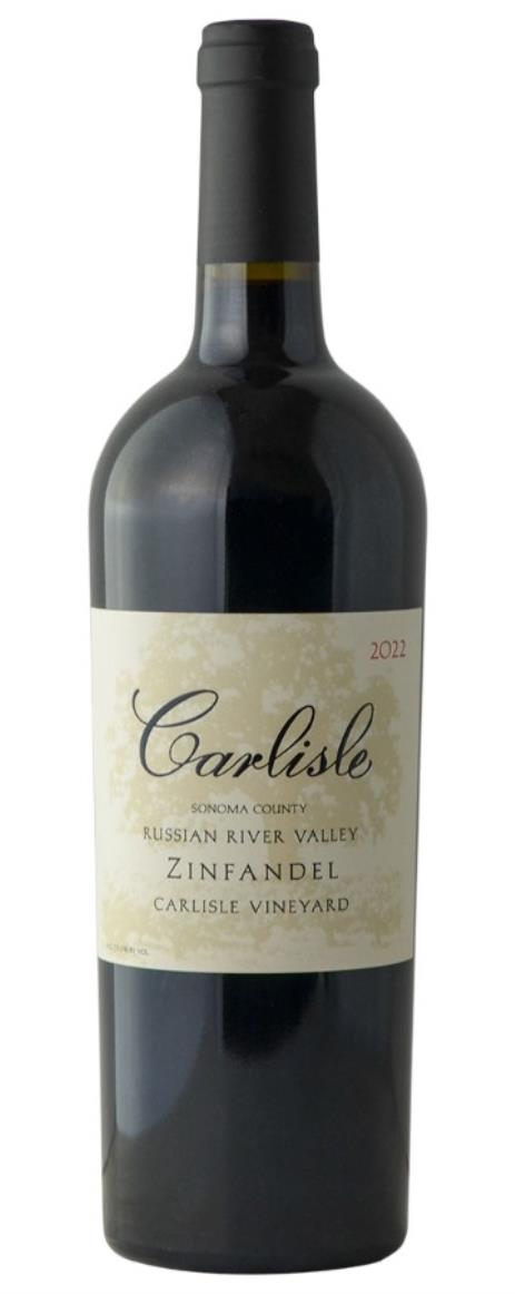 2022 Carlisle Winery Zinfandel Carlisle Vineyard