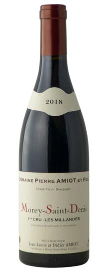 2018 Domaine Pierre Amiot Morey Saint Denis Les Millandes 1er Cru