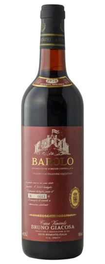 1978 Bruno Giacosa Barolo Villero Di Castiglione Falletto Riserva