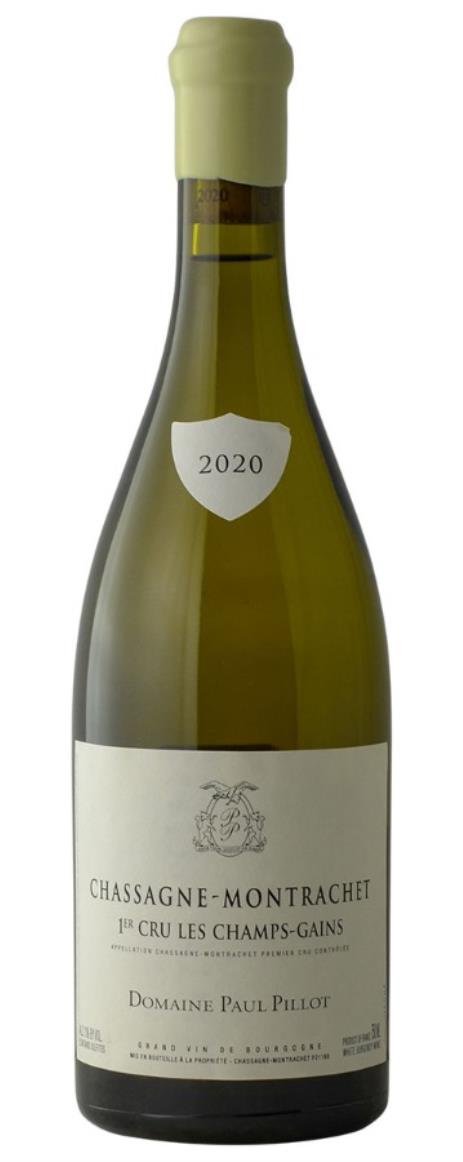 2020 Paul Pillot Chassagne Montrachet 1er cru Les Champs Gains