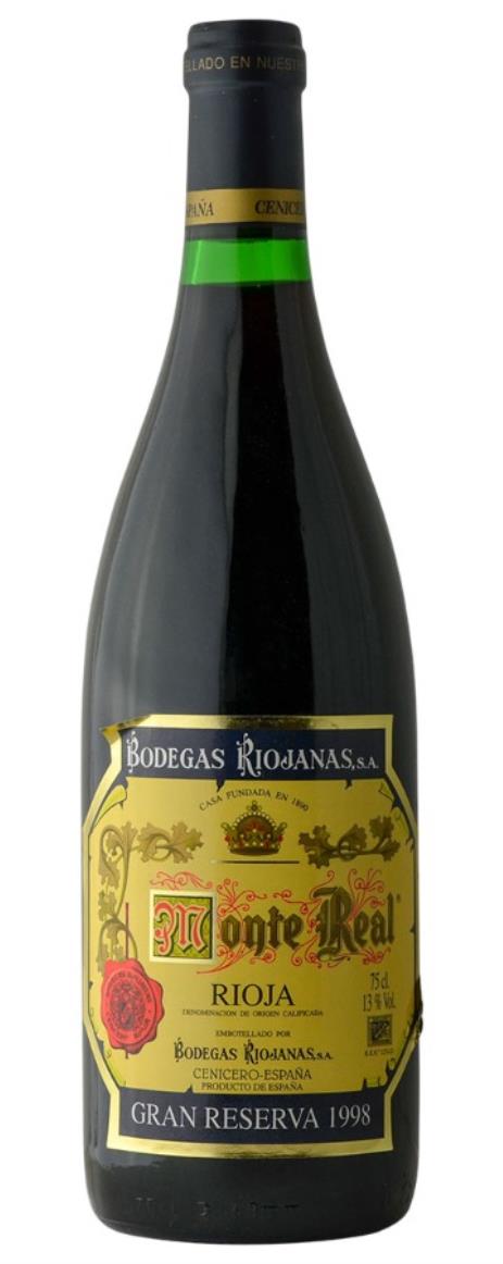 1998 Bodegas Riojanas Monte Real Gran Reserva