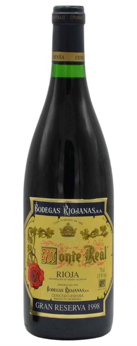 1998 Bodegas Riojanas Monte Real Gran Reserva