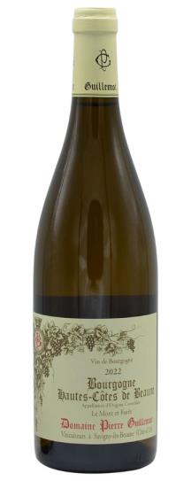 2022 Guillemot, Domaine Pierre Bourgogne Hautes-Cotes de Beaune Blanc