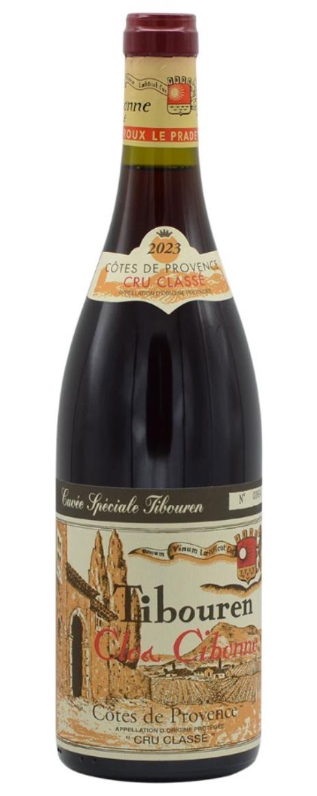 2023 Clos Cibonne Cotes de Provence Tibouren Cuvee Speciale Tibouren