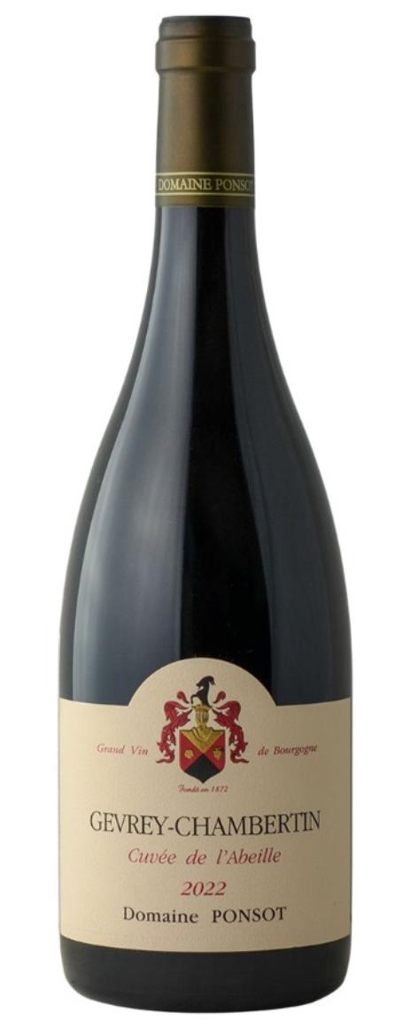 2022 Domaine Ponsot Gevrey Chambertin Cuvee de l'Abeille
