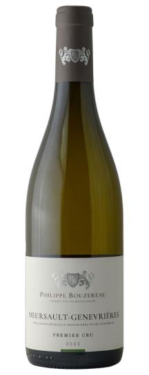 2022 Domaine Philippe Bouzereau & Fils Meursault 1er Cru Genevrieres