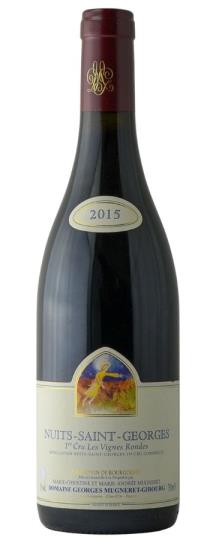 2015 Domaine Mugneret-Gibourg Nuits St Georges les Vignes Rondes