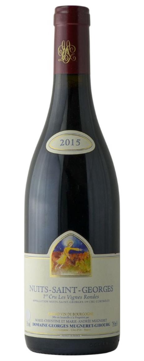 2015 Domaine Mugneret-Gibourg Nuits St Georges les Vignes Rondes