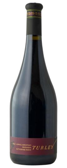 2022 Turley Cellars Zinfandel Rattlesnake Ridge Howell Mountain