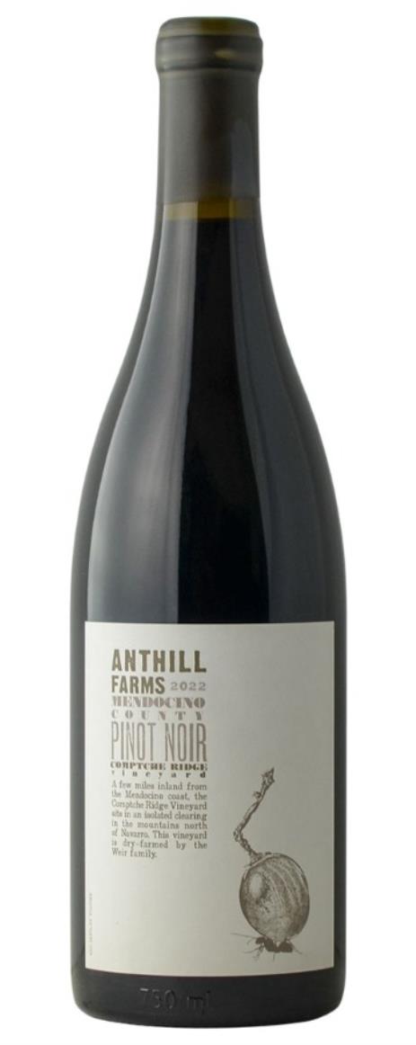 2022 Anthill Farms Pinot Noir Comptche Ridge