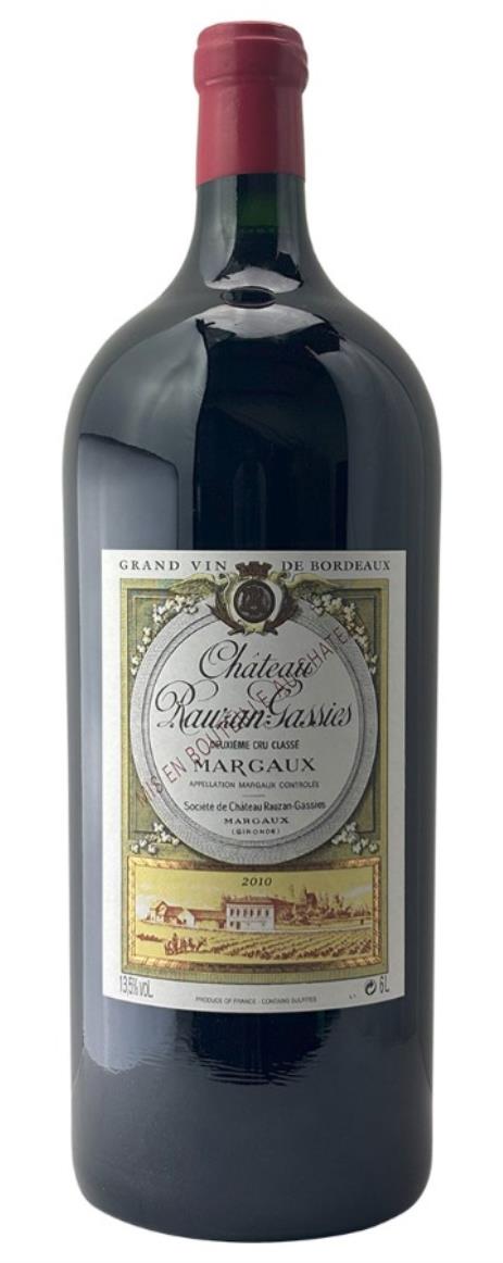 2010 Rauzan-Gassies Bordeaux Blend
