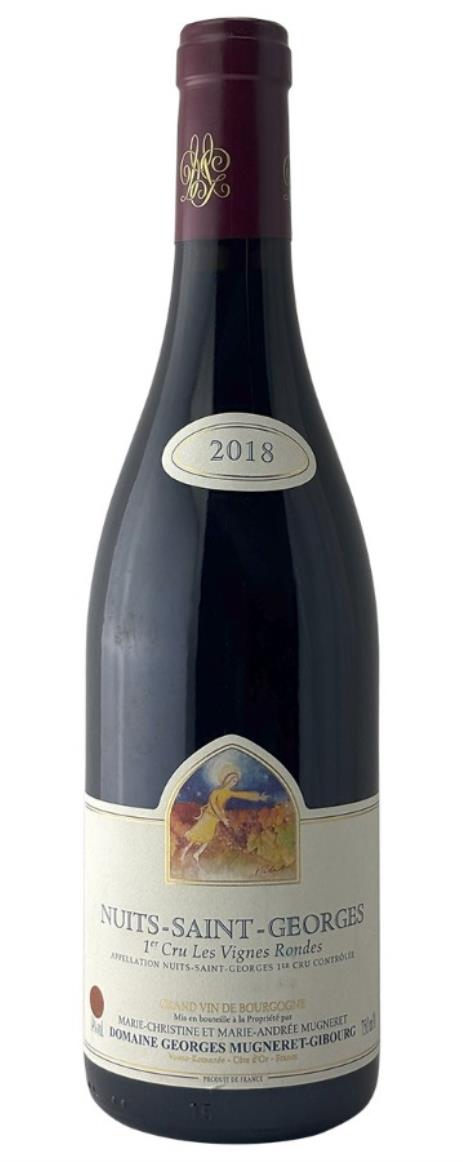 2018 Domaine Mugneret-Gibourg Nuits St Georges les Vignes Rondes
