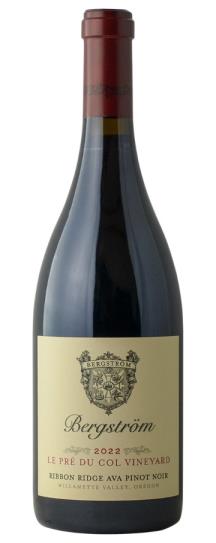 2022 Bergstrom Pinot Noir Le Pre du Col