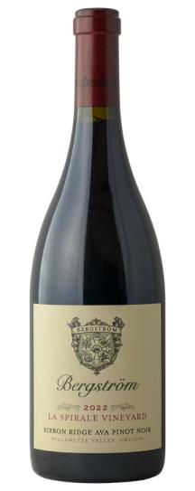 2022 Bergstrom Winery Pinot Noir La Spirale Vineyard Ribbon Ridge