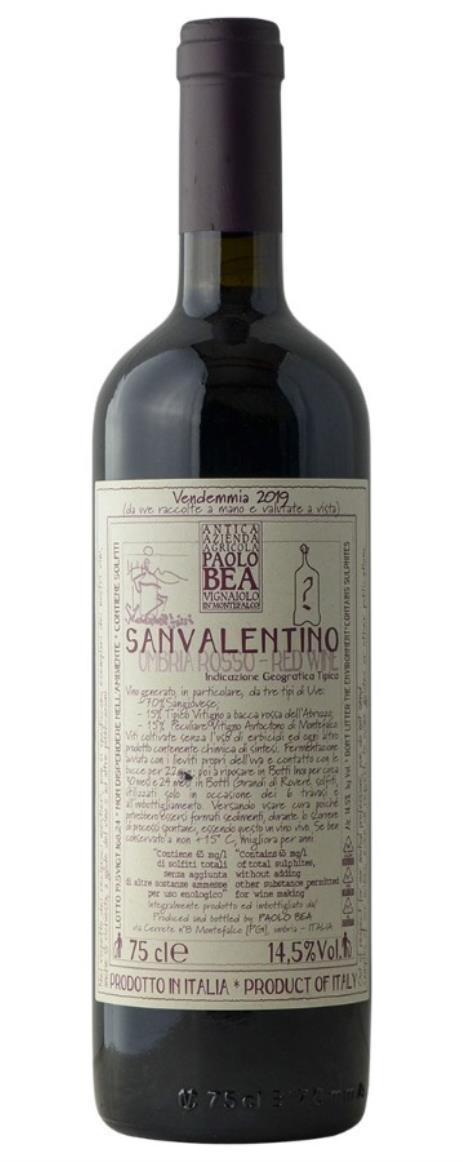 2019 Paolo Bea SAN VALENTINO UMBRIA ROSSO