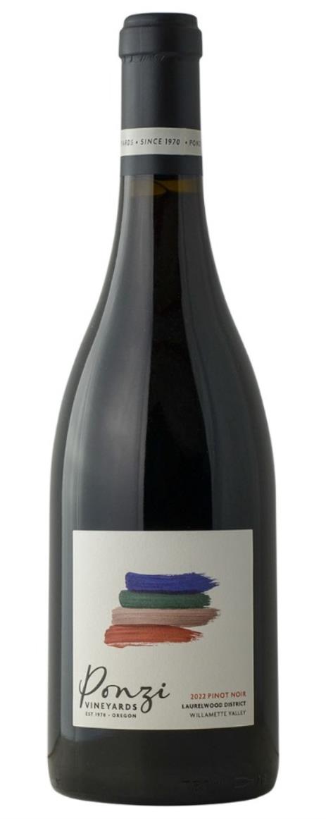 2022 Ponzi Laurelwood District Oregon Pinot Noir